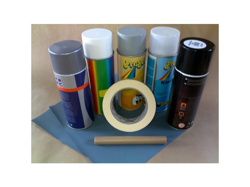 Kit complet spécial retouche peinture " sans rouille "