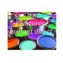 Peinture auto brillant direct 4kg + 2kg de durcisseur  + diluant 250 ml