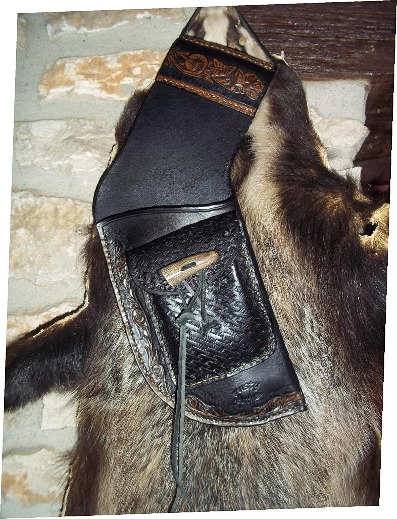 carquois   chasse et parcours nature en cuir