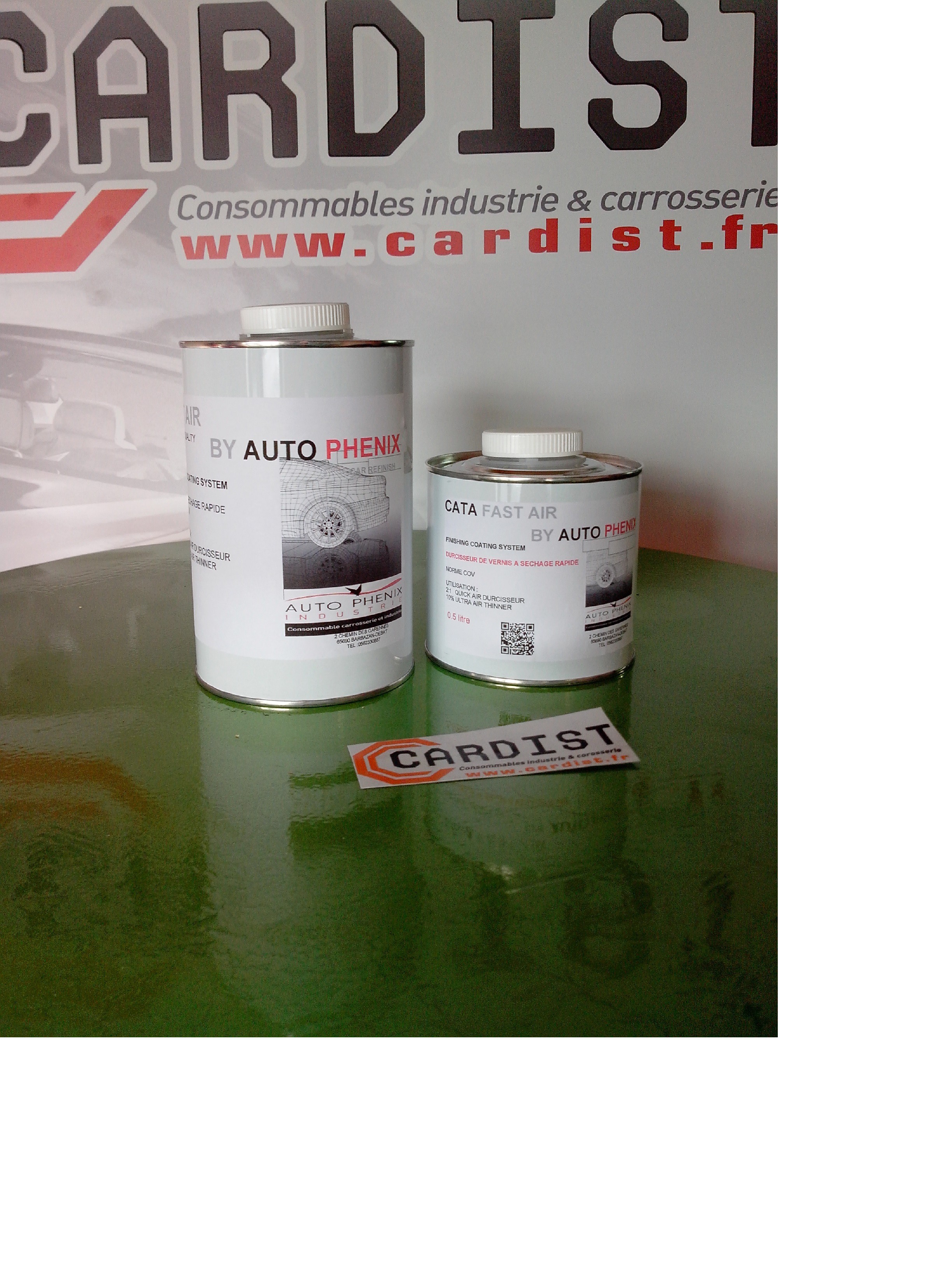 Vernis FAST AIR séchage sans cabine