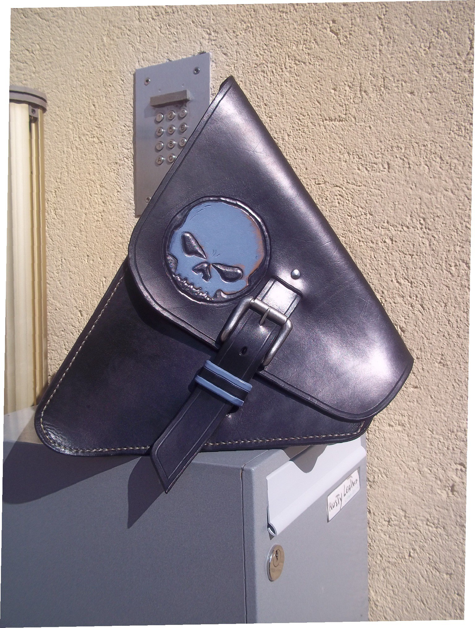 sacoche softail rocker C -rigide