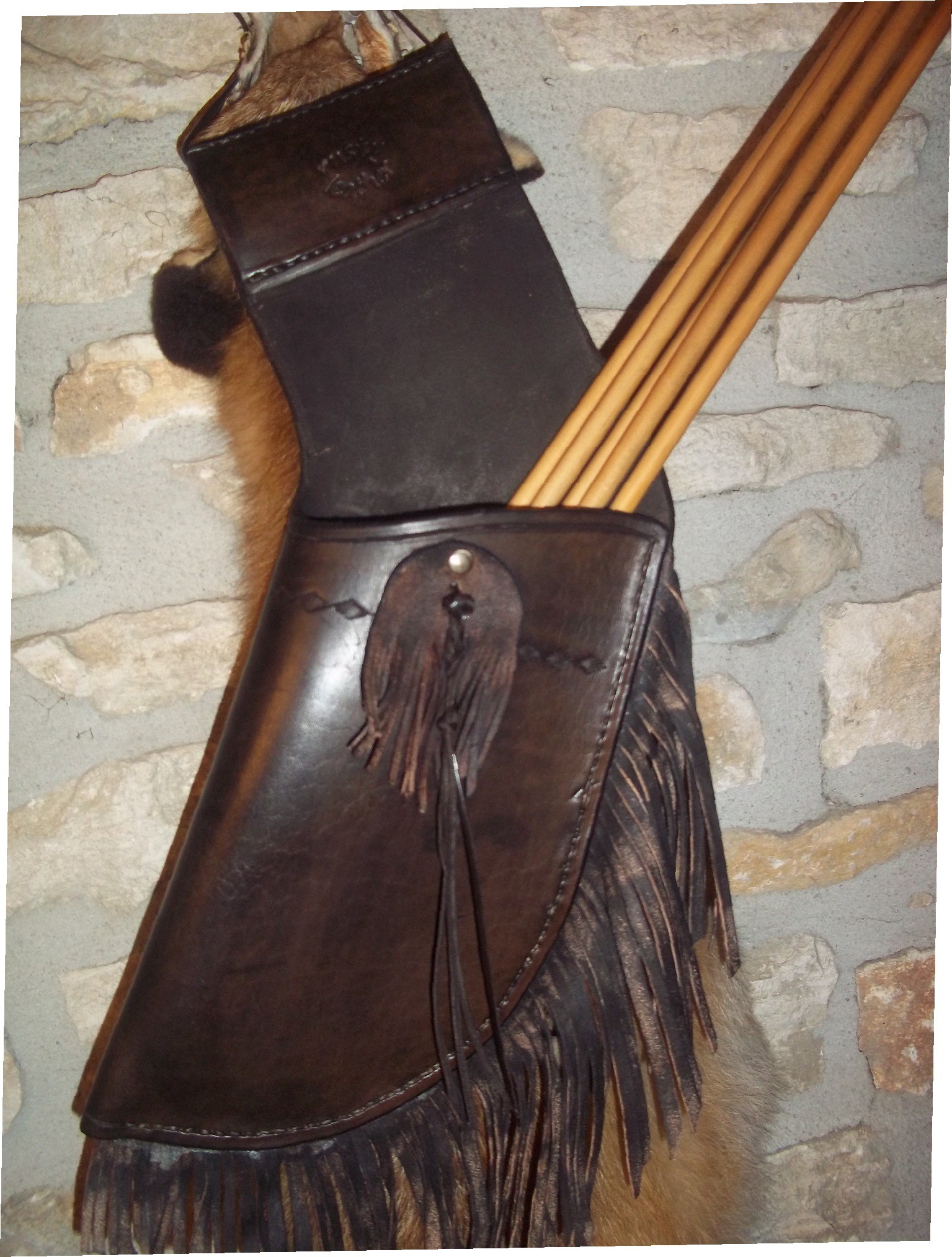 carquois chasse pour gaucher