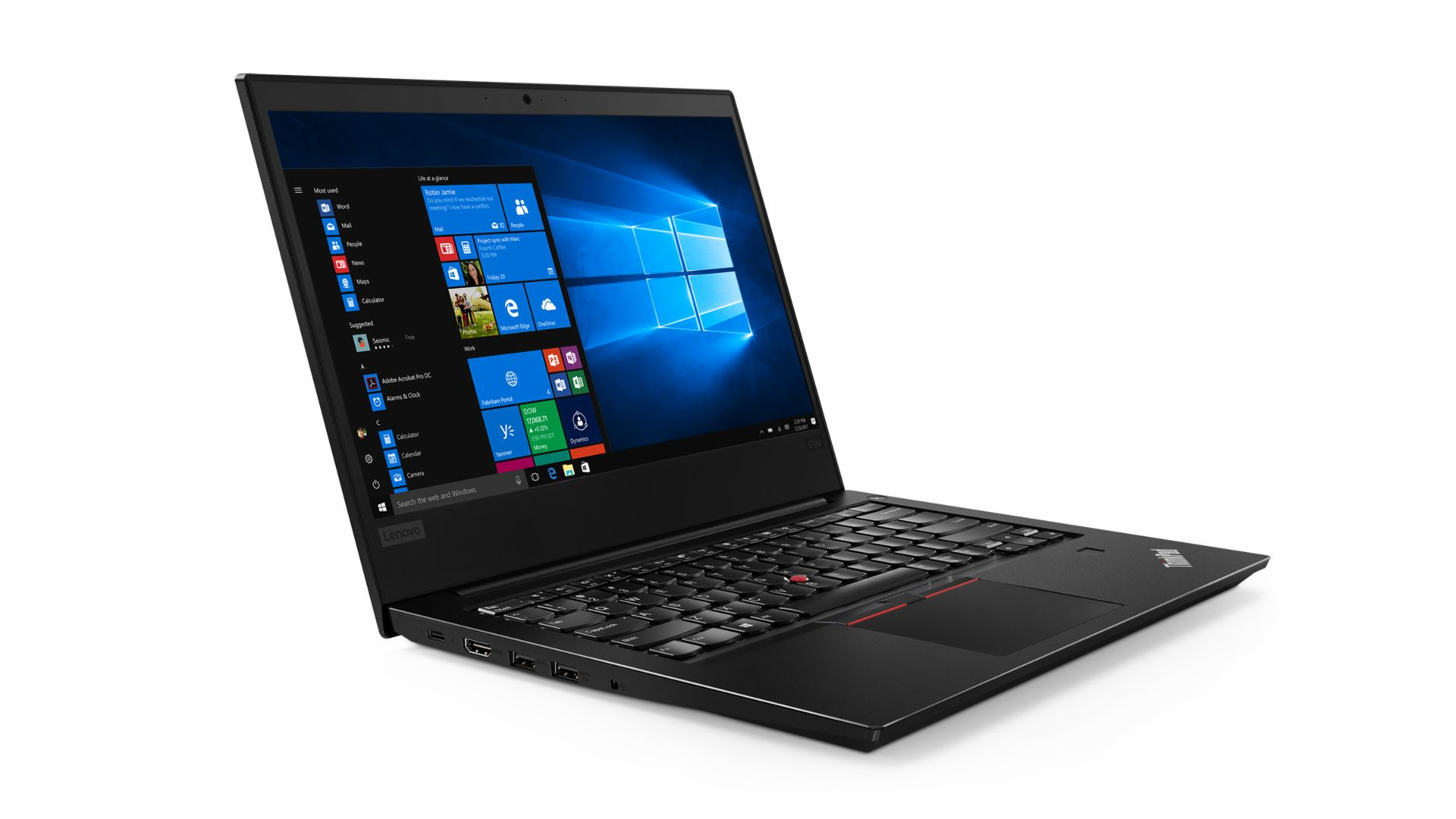 Lenovo ThinkPad E480 Black Notebook 35.6 cm (14") 1366 x 768 pixels Touchscreen 1.60 GHz 8th gen Intel® Core™ i5 i5-8250U