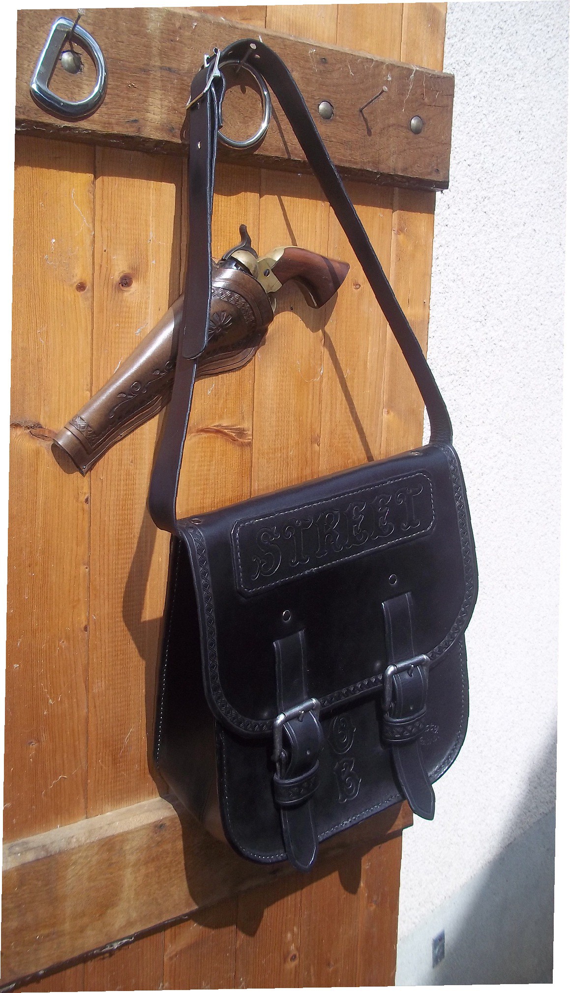 sacoche street bob  Harley -sportser-bobber