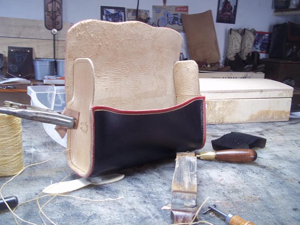 sacoche de  pare brise  harley