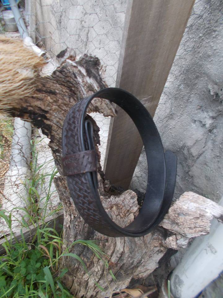 ceinture motif Basket US