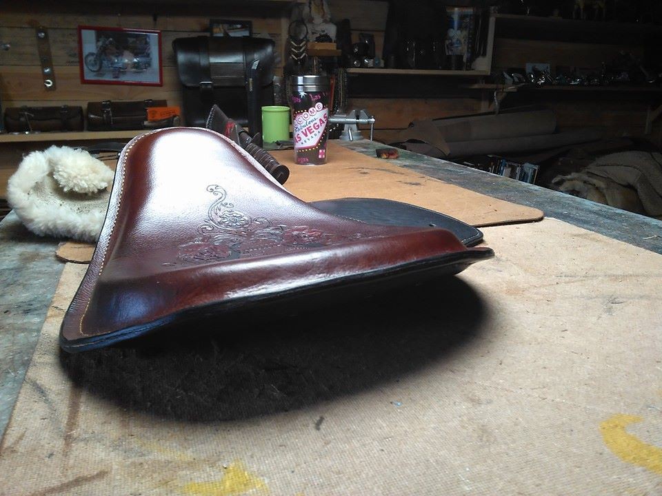 selle solo  skull mexicaine