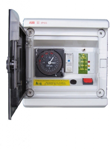 Coffret programmateur horloge a segments