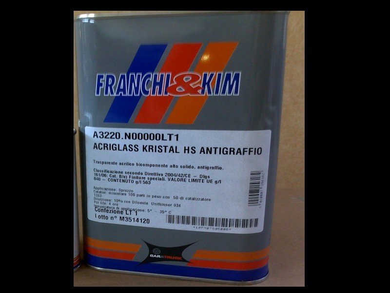 Vernis acrylique ACRIGLASS 1 litre