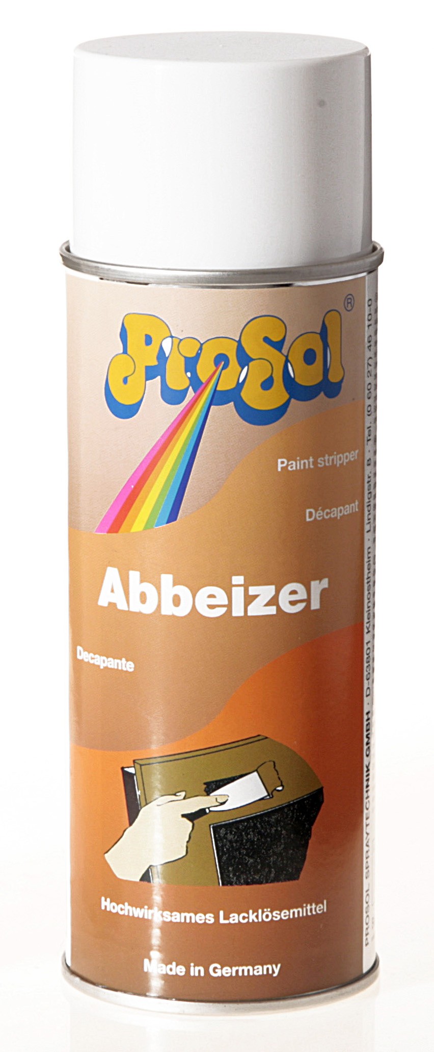 Spray décapant spécial peinture